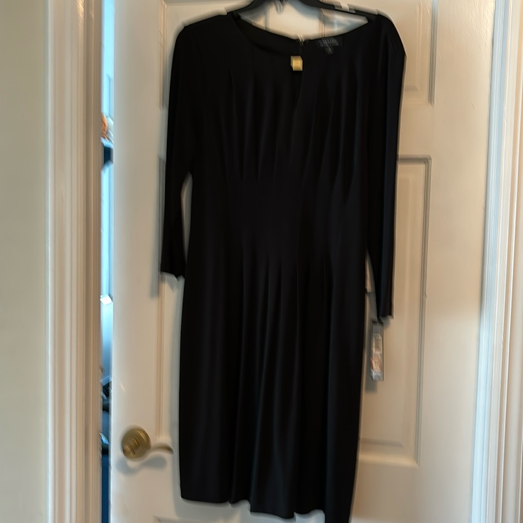 Black Tahari Dress Size 14